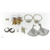 Image 1 : #37-7 PAIRS OF ASSORTED STERLING SILVER EARRINGS
