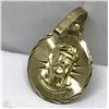 Image 1 : #38-10KT YELLOW GOLD RELIGIOUS PENDANT(0.83G)