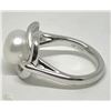 Image 2 : #46-STERLING SILVER FRESHWATER PEARL RING