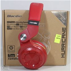 NEW BLUEDIO BLUETOOTH OVER EAR HEADPHONES