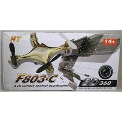 NEW F803-C 4 CH REMOTE CONTROL QUADCOPTER