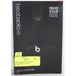 REPLICA BEATS BY DR. DRE HEADPHONES (BLACK)