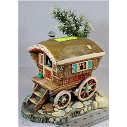 VINTAGE PENDELFIN - RARE CARAVAN WAGON (10"X8.5"