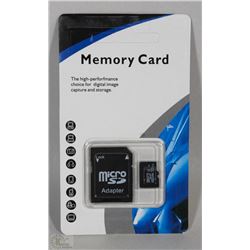 NEW 32GB MICRO SD CARDS WITH ADAPTOR