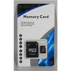 NEW 32GB MICRO SD CARDS WITH ADAPTOR