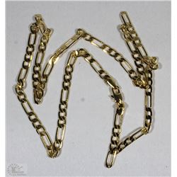 NEW 22" GOLD PLATED CHAIN