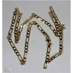 NEW 22" GOLD PLATED CHAIN