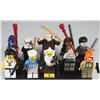 Image 1 : COLLECTION OF 10 LEGO MINI FIGS INCL STAR WARS &
