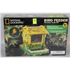 Image 1 : VINTAGE NATIONAL GEOGRAPHIC WOODEN BIRD FEEDER