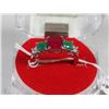 Image 1 : #82-GREEN EMERALD,RUBY &CZ RING,925 STERLING SILVE