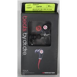 REPLICA BEATS BY DR. DRE IN EAR HEADPHONES(BLACK)