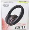 Image 1 : NEW BLACK  VORTEX STEREO HEADPHONES WITH STEREO