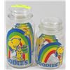 Image 1 : SET OF 1965 SNOOPY GOODIES CANDY JARS