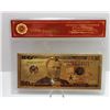 Image 1 : USA $50.00 GOLD FOIL/COLORIZED BANKNOTE