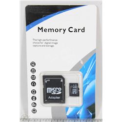 NEW 32 GB MICRO SD CARD WITH ADAPTOR