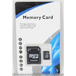 NEW 32 GB MICRO SD CARD WITH ADAPTOR