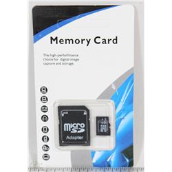NEW 32 GB MICRO SD CARD WITH ADAPTOR