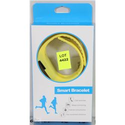 SMART BRACELET HEALTH SPORTS BRACELET - YELLOW