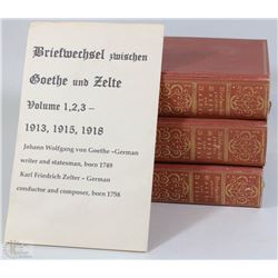 ANTIQUE SET OF 1,2,3 VOLUMES JOHN WOLFGANG