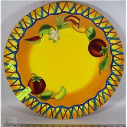 LARGE COLORFUL FRUIT BOWL