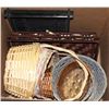 Image 1 : BOX OF WICKER BASKETS