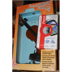 BRAND NEW ELECTRONIC VIOLIN & FISHING GAME