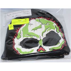 3 PACK OF KIDS GLOW IN THE DARK TOQUES