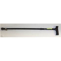 CANE WITH ICE "PICK GRIP" END