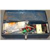 Image 1 : BLUE TOOLBOX WITH CONTENTS