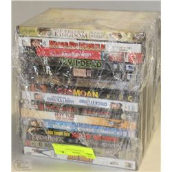 LOT OF 15 ASSORTED DVDS