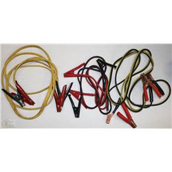 BOX OF ASSORTED BOOSTER CABLES