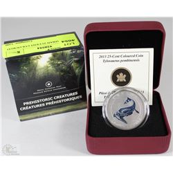 2013 CANADIAN 25 CENT COLOURED COIN