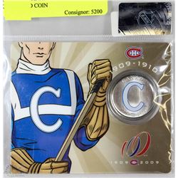 1909-2009 CANADIAN 50 CENT COLOURED COIN