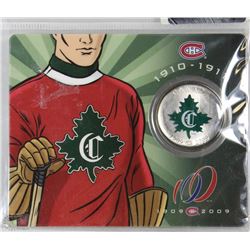 1909-2009 CANADIAN 50 CENT COLOURED COIN