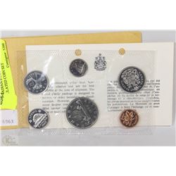 1969 CANADIAN 6 COIN UNCIRCULATED COIN SET