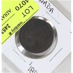 1899 CANADIAN ONE CENT COIN