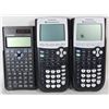 Image 1 : LOT OF 3 SCIENTIFIC CALCULATORS (2 ARE TI-84+)