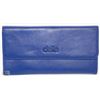 Image 1 : NEW DELLA LEATHER KAREN WALLET SAPPHIRE COLOR