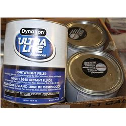 CASES WITH 4 ONE GALLON BONDO W/HARDENER