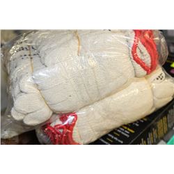 2 BUNDLES OF WORK GLOVES SIZE SMALL