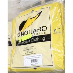 LOT OF 3 BIB OVERALLS WITH FLY FRONT SIZE LARGE