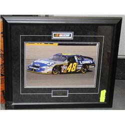 NASCAR PICTURE JAMIE JOHNSON #48 21W X 23H