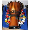 Image 1 : BOX WITH NEW TOCA HAND PERCUSSION DRUM AND