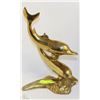 Image 1 : BRASS DOLPHINS - 12"x9"