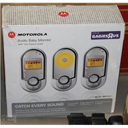 MOTOROLA AUDIO BABY MONITOR WITH 2 PARENT UNITS