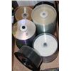 Image 1 : BOX FULL OF NEW DVD-R DISCS AND MORE