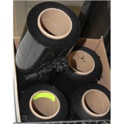 CASE OF 4 SIGMA STRETCH BLACK FILM 15" 1500' X