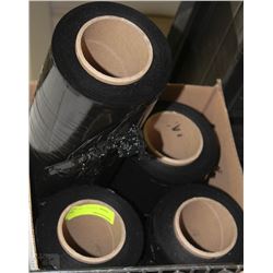 CASE OF 4 SIGMA STRETCH BLACK FILM 15" 1500' X
