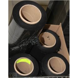 CASE OF 4 SIGMA STRETCH BLACK FILM 15" 1500' X