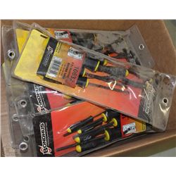 BOX OF 8PC ALLDRIVER TIP TOOLS